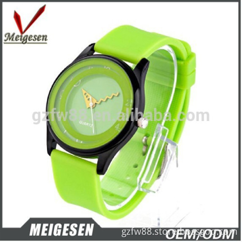 China manufacturer steel caseback rubber band promotional kids watch